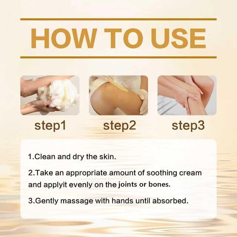 2 PCS Botulinum Toxin & Bee Venom Bone Healing Cream, Release Joint Activities Muscle Soothing Massage Gel. in Saudi Arabia