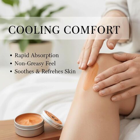 Neuro Balm,Muscle and Joint Balm, Joint & Muscle Soothing Cream with Arnica Oil, Camphor Blue & Chamomile Extract | Herbal Cooling Ointment for Daily Body Comfort & Care in Saudi Arabia