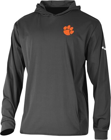 Columbia Clemson Tigers Golf Men's Long Drive Hoodie Lightweight Pullover in Saudi Arabia