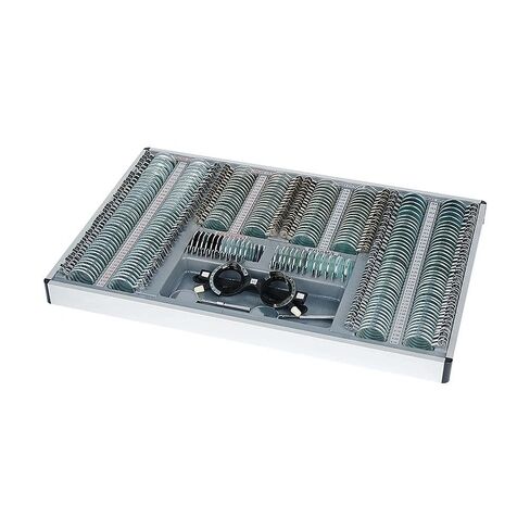 266-PC Optical Trial Lens Set​ Kit for Optometrists Optometry Trial Lens Set 0.25D Precision Steps with Lockable Case in Kuwait