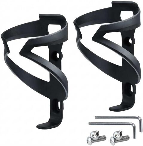 Bike Water Bottle Holder - 1.3 Oz Ultralight & Sturdy Bike Cup Holder, Bicycle Drink Cage, Cycling Bike Water Bottle Cage with Screw Tool, for 2.75-3.94" Bottles in Saudi Arabia