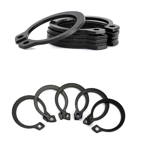 10pcs 30-48mm C Clip External Retaining Ring, 65Mn Alloy Steel Circlip Snap External Retaining Ring for Appliances, 42mm Fastener Washers(38mm) in Saudi Arabia