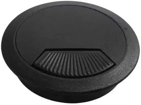 Metal desk grommet， 8PCS Desk Hole Cover Detachable Office Table Cable Grommet 53mm Black(Silver,50mm) in Saudi Arabia