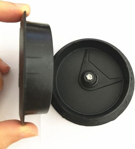 Metal desk grommet， 10PCS/LOT Furniture Hardware Computer Desk Table Grommet Cable Port 60mm Plastic Wire Hole Cover in Saudi Arabia