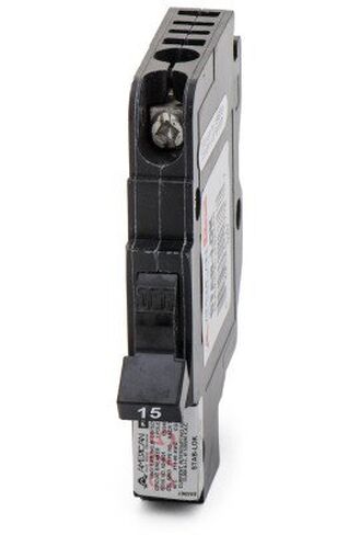 1- BREAKER FEDERAL PACIFIC / CHALLENGER STAB-LOK 15 AMP, 1 POLE, NC TYPE THIN, 1P 15A, FPE, 015 RED OR BLACK HANDLE in Kuwait