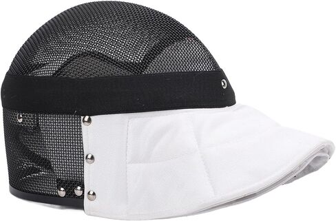 Fencing Mask, Carbon Steel Mesh Full Face Cover Guard for Training, High Strength Stab Proof Protective Headgear with Removable Lining for Fencers (XS) in Kuwait