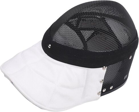 Fencing Mask, Carbon Steel Mesh Full Face Cover Guard for Training, High Strength Stab Proof Protective Headgear with Removable Lining for Fencers (XL) in Kuwait