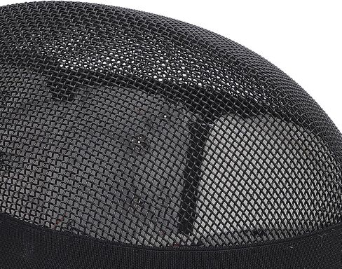 Fencing Mask, Carbon Steel Mesh Full Face Cover Protective Headgear for Training, Clear, Breathable AntiStab Design for Serious Fencers (S) in Kuwait