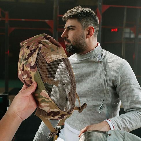 Full Fencing Mesh Steel Protective Cover Breathable Safety Gear for Games and Training in Kuwait