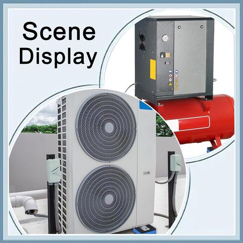 4-Pack Heavy Duty Anti Vibration Pads, 4"x4"x7/8" Thick Sorbothane Rubber Mat for Washing Machine,Treadmill,AC Condenser,Compressor (Blue) in Kuwait