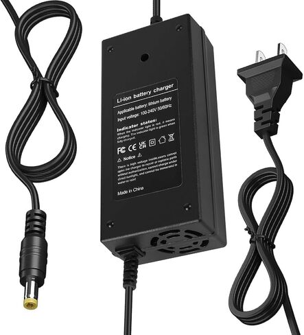 54.6 فولت 3A شاحن سريع سريع لبطارية ليثيوم 48 فولت DC5.5MM وصلة مرفاع 3-الشق موصل مضمن و 3pin XLR التوصيل in Saudi Arabia