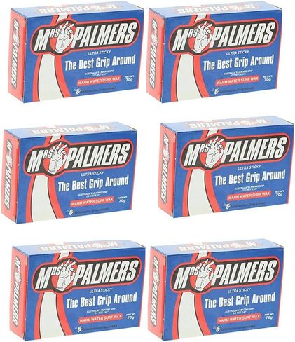 Mrs. Palmers Warm Water Surfboard Wax 6 Pack in Saudi Arabia