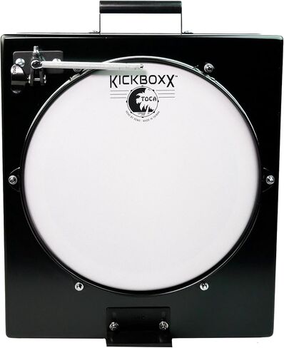 Toca Kickboxx Suitcase Travel Drum Set, Black (Gear Hero Exclusive) in Saudi Arabia