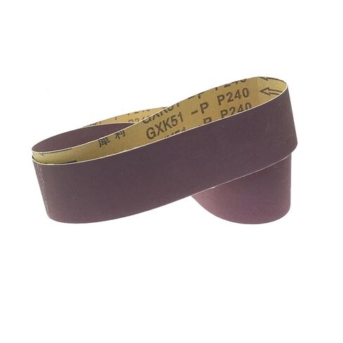 1 Piece 2000 * 50/75/100/150 mm Abrasive Sanding Belts Wood Soft Metal Plastic Coarse(P240,2000 X 75 mm) in Kuwait