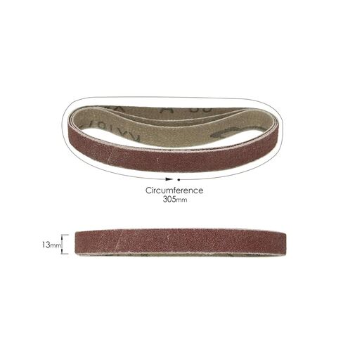 12pcs 13 x 305mm Abrasive Sanding Belt with Mixed Sanding Paper Grit 80~1000 for Work Sharp 1/2x12 Knife Sharpener in Kuwait