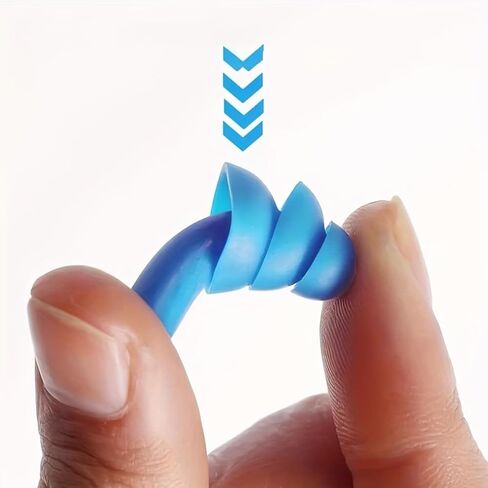 Individually Packaged Swimming Earplugs, Soft Waterproof for Swimming & Studying, Assorted Colors Value Pack for Adults & Kids in Saudi Arabia