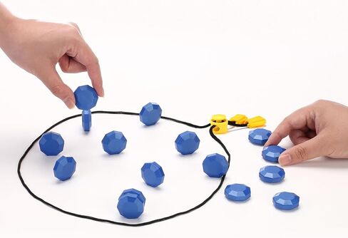 Magnetic Chess Game, Magnet Game with String, Party Travel Desktop Magnetic Strategy Game, Family Games Educational Games for Kids and Adults in Kuwait