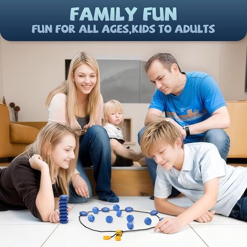 Magnetic Chess Game, Magnet Game with String, Party Travel Desktop Magnetic Strategy Game, Family Games Educational Games for Kids and Adults in Kuwait