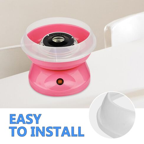 Artibetter Cotton Candy DIY Machine Replacement Cover Portable Sturdy Enclosure for Candy Floss Maker for Home and Use in Saudi Arabia