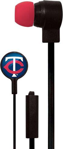 MLB Big Logo Black Cord Earbuds in Saudi Arabia