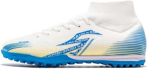 SAIBI Adult TF Turf Soccer Cleats High-Top Breathable Mesh Artificial Grass Professional Match Training Shoes in Saudi Arabia