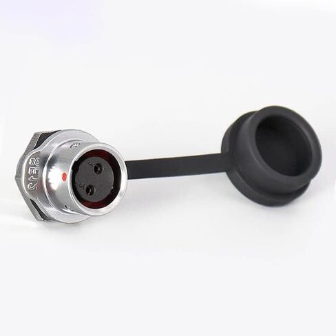 SF12-2 دبوس ذكر التوصيل + أنثى المقبس مقاوم للماء الخلفي جبل الصناعية المعادن الطيران التعميم دفع سريع سحب in Kuwait