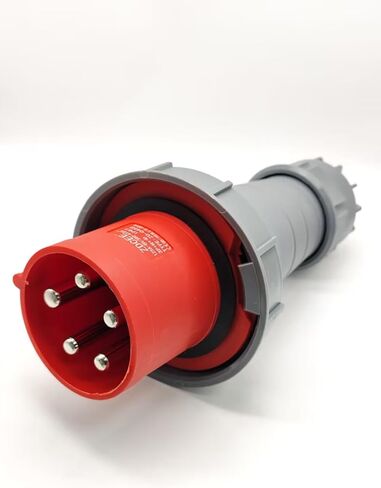مقاوم للماء موصل صناعي التوصيل 5Pin 125A-6H 380V-415V 3P + E + N IP67 in Kuwait