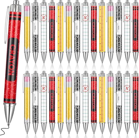 Kosiz 36 Pcs Teacher Appreciation Gifts Cute Teacher Ballpoint Pen bulk Thank You Gifts for Back to School First Day of School Office Supplies for Men and Women in Saudi Arabia
