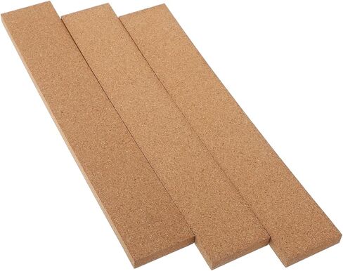 3pcs Thick Cork Board Strips for Walls Adhesive Cork Strips Strong Adhesive Backing Office Bulletin Board Decorations Wall for Memo in Kuwait
