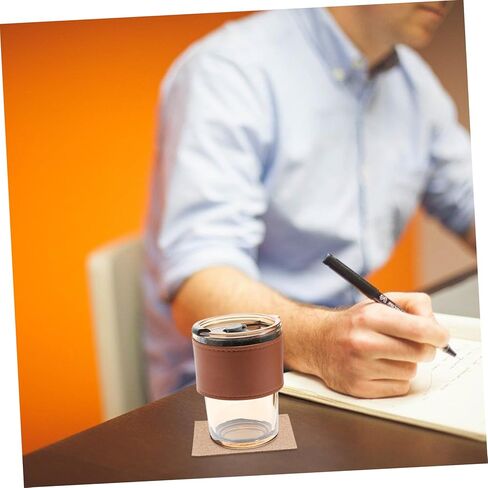 OUNONA 50pcs Self-adhesive Cork Sheets for Diy Crafts Versatile Cork Pads for Coasters Photo Frames School Projects Soft Odorless High-temperature Resistant Material in Kuwait