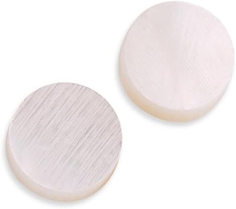 6mm Fretboard Markers, Pearl Inlay Sticker Decals Point Fretboard Markers Mother of Pearl Inlays Fret Dot Markers for Guitar, Bass, Ukulele, Mandolin 12/20Pcs(20Pcs) in Kuwait