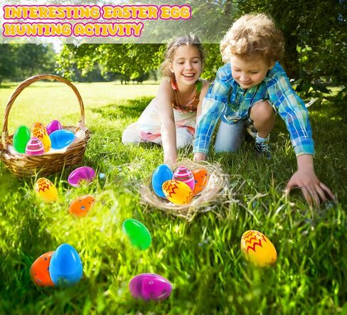 Easter Basket Stuffers for Kids, 4 Pack Prefilled Slime Eggs with Charms & Toys Inside, Easter Basket Essentials for Teens Girls Boys, Non-Toxic & Child Safe Egg Hunt Gifts in Kuwait
