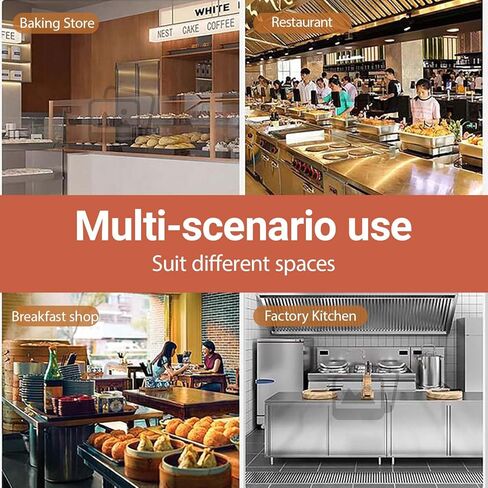 25KG/50QT Commercial Dough Mixer Machine, 110V 2200W Stainless Steel Electric Flour Kneading Mixing Machine, Vegetable Meat Blender, Rotary Bowl, for Kitchen and Restaurant in Kuwait