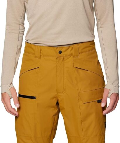 Mountain Hardwear، بنطال Firefall معزول - للرجال، ذهبي زيتوني، L/Reg in Saudi Arabia