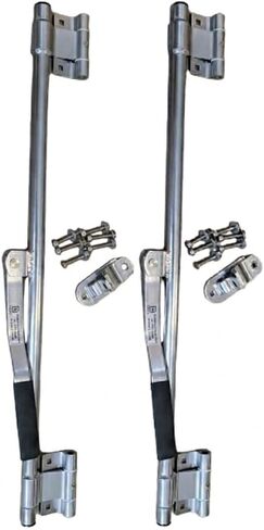 Cam Lock Bar Latch, 36" Aluminum Assembly, Ramp Swing Doors for RV-Enclosed- Cargo Trailers .Includes Mounting Hardware & Hasp (2). Anodized Finish to Deter corrision Due to Road Chemicals. in Kuwait