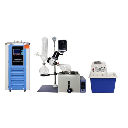 HNZXIB Rotary Evaporator 2L with Vacuum Pump and 5L Cooling Chiller,Rotary Evaporator Kit 110V in Kuwait