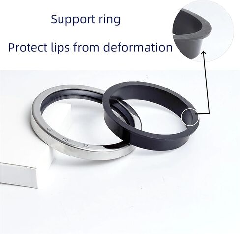 1pcs Shaft Seal 73 * 75 * 76 * 80 * 95/100/105/110 * 6/7/8/10/12/13mm Stainless Steel Oil Seal(C/S-l,76X100X10mm) in Saudi Arabia