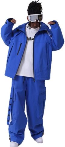 Fashion Ski Suit Set for Men's and Women's Waterproof Single Board Double Board 2024 New Professional in Saudi Arabia