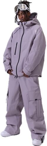 Fashion Ski Suit Set for Men's and Women's Waterproof Single Board Double Board 2024 New Professional in Saudi Arabia