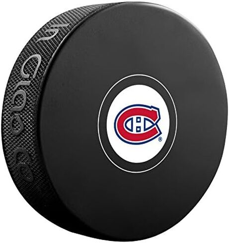 Sherwood Montreal Canadiens Official NHL Logo Souvenir Autograph Hockey Puck in Kuwait