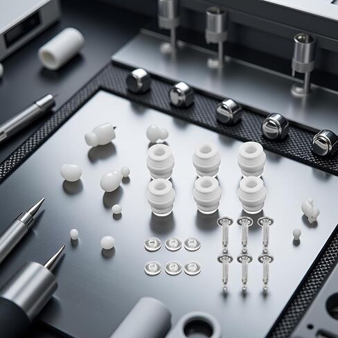 A Set Shock Absorption Damping Rubber Balls + Anti-drop Bumper Pins Kit for DJI Phantom 3 Standard Professional Advanced, Cushion Repair Spare Parts, Drone Accessories Quadcopters and Accessories in Kuwait