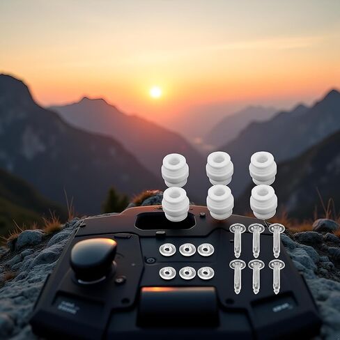 A Set Shock Absorption Damping Rubber Balls + Anti-drop Bumper Pins Kit for DJI Phantom 3 Standard Professional Advanced, Cushion Repair Spare Parts, Drone Accessories Quadcopters and Accessories in Kuwait