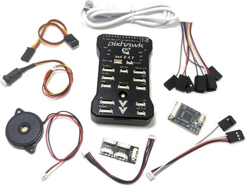 Pixhawk PX4 PIX 2.4.8 32 Bit Flight Controller with I2C Splitter Expand Module Buzzer Safety Switch 4GB SD Card PPM Module for FPV Quadcopter Multirotor Drone Fixed Wing RC Car RC Boat Robot in Saudi Arabia