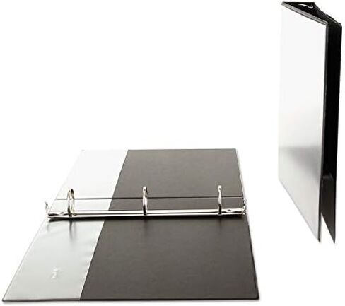 Universal 20971 Economy Round Ring View Binder, 1-1/2-Inch Capacity, Black in Kuwait