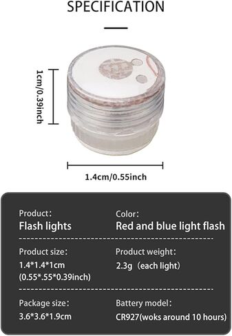 4PCS Drone Strobe Lights Quick Flashing LED Navigation Light Kit for DJI Neo, Neo 2, Mini 5 Pro, Avata 2, Air 3S & Other RC Drone Accessories Anti Collision Lights in Saudi Arabia