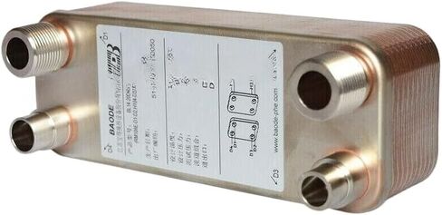 New BL14-14D Small Brazed Plate Heat Exchanger, Stainless Steel Heat Exchanger - in Saudi Arabia
