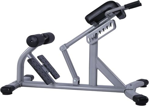 Hyperextension Adjustable Roman Chair Sit Up Exercise Machine 660 Lbs Weight Capacity for Glute Hamstring and Ab Workout Home Gym in Kuwait