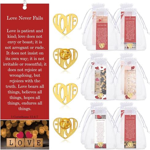 Supervitae 24 Pcs/ 12 Sets Guardian Angel Pin Religious Bookmark Gift Bulk, Include 12 Christian Psalm 91: 11 Bookmarks 12 Guardian Angel Pin for Adult Church Party Favors in Kuwait