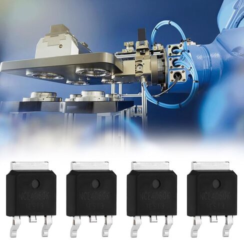 eMagTech 10 قطعة 3 دبابيس NCE4060K MOSFET TO-252 N-Kanal الترانزستور 40 فولت 60A 65 واط لإدارة طاقة محرك المحرك in Saudi Arabia