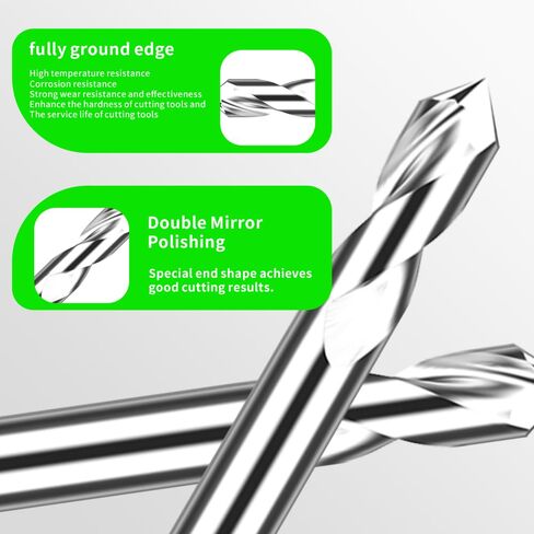 Carbide Spotting Drill Bits 90 Degrees Rust-Proof Coating for Aluminum. (D20*100) in Kuwait